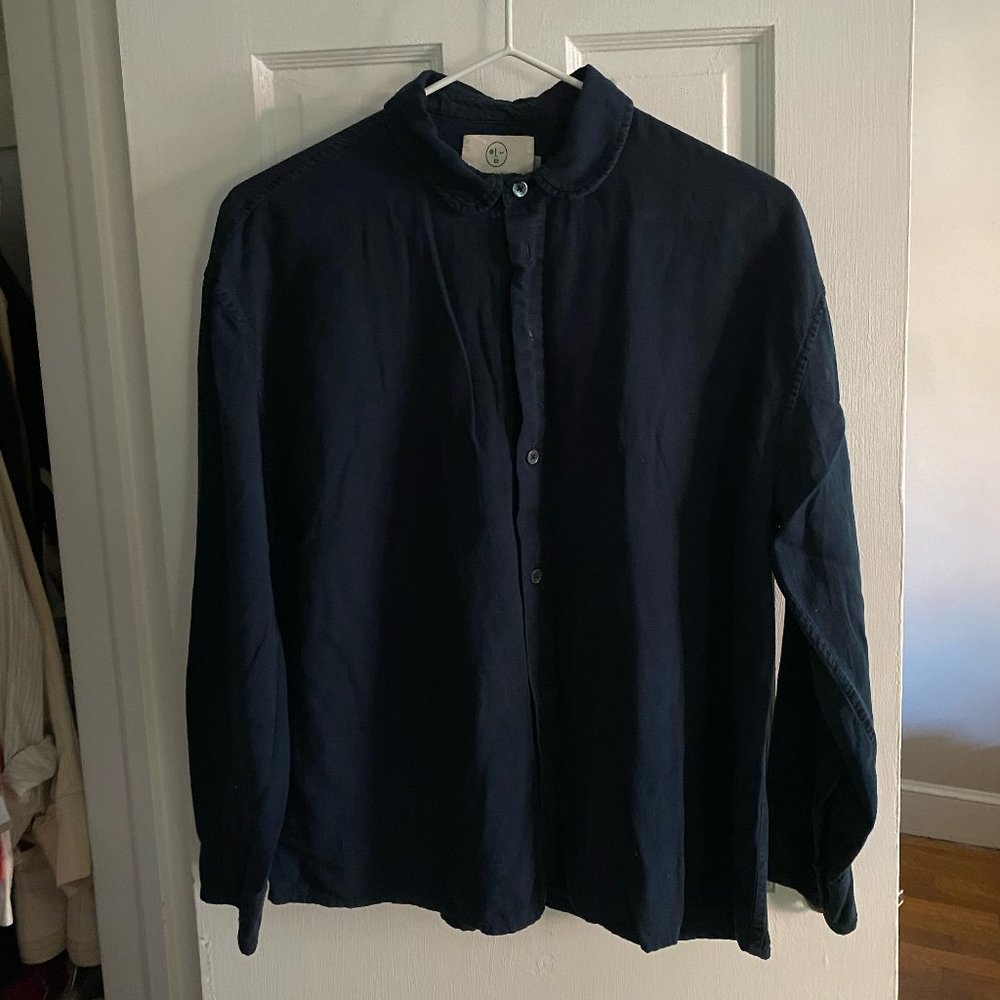 Older Brother Anti-Fit Shirt Black Indigo XS